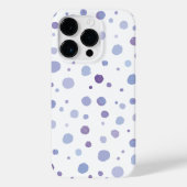 Coques Case-Mate iPhone points noirs peints à la main (Verso)