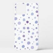 Coques Case-Mate iPhone points noirs peints à la main (Verso)