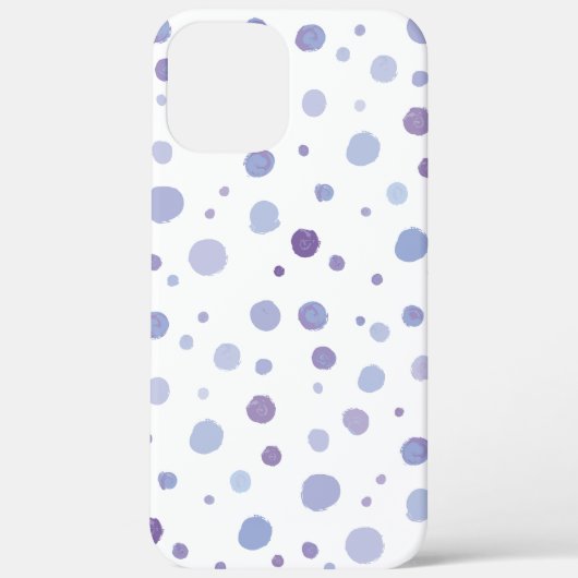 Coques Case-Mate iPhone points noirs peints à la main (Verso)