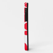 Coques Case-Mate iPhone Points polka rouge (Dos/Gauche)