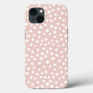 Case-Mate iPhone Case Points Posters de animaux Fluds Points Rose Et Bla