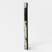 Coques Case-Mate iPhone Points rétro 2 (Dos/Gauche)