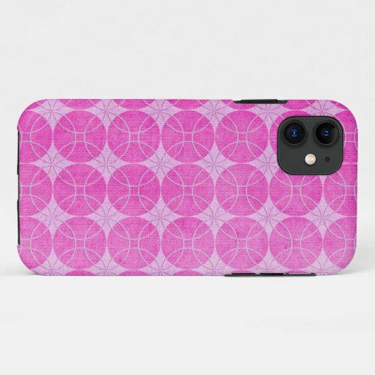 Coques Case-Mate iPhone Points roses (Dos (Horizontal))