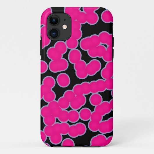 Coques Case-Mate iPhone Points roses (Dos)