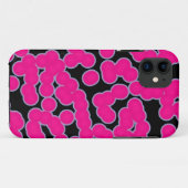 Coques Case-Mate iPhone Points roses (Dos (Horizontal))