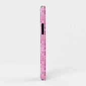 Coques Case-Mate iPhone points roses et blancs (Dos/Droite)