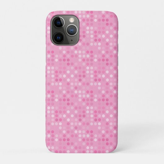 Coques Case-Mate iPhone points roses et blancs (Dos)