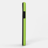 Coques Case-Mate iPhone Points roses et verts (Dos/Droite)