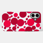 Coques Case-Mate iPhone points rouges (Verso (horizontal))