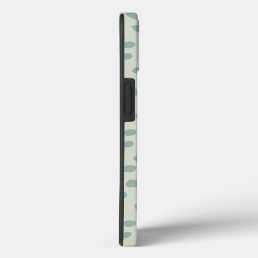 Coques Case-Mate iPhone Points Sage Green (Verso / Droite)