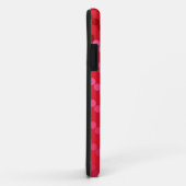 Coques Case-Mate iPhone Points satinés - nuances de rouge profond (Dos/Droite)