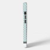 Coques Case-Mate iPhone Points turquoises personnalisés Samsung (Verso / Gauche)