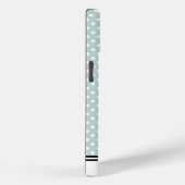 Coques Case-Mate iPhone Points turquoises personnalisés Samsung (Verso / Droite)