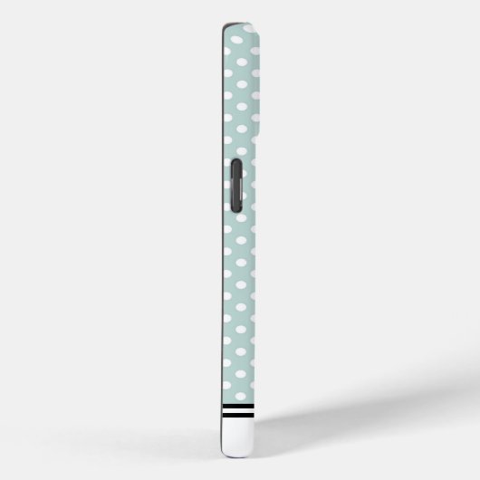 Coques Case-Mate iPhone Points turquoises personnalisés Samsung (Verso / Droite)