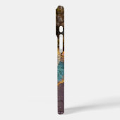 Coques Case-Mate iPhone Poipu Sunrise, Kauai Hawaiian Peacock Collage (Verso / Gauche)