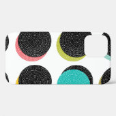 Coques Case-Mate iPhone Pois abstraits décoratifs dans le style (Verso (horizontal))