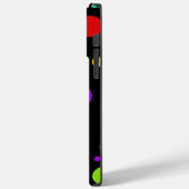 Coques Case-Mate iPhone Pois arc-en-ciel (Verso / Gauche)
