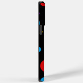 Coques Case-Mate iPhone Pois arc-en-ciel (Verso / Droite)