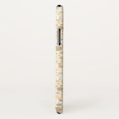 Coques Case-Mate iPhone pois bio motifs (Dos/Droite)