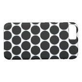 COQUES Case-Mate iPhone POIS BLANCS NOIRS MODERNES (Dos (Horizontal))