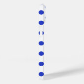 Coques Case-Mate iPhone Pois bleu royal (Verso / Droite)
