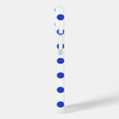 Coques Case-Mate iPhone Pois bleu royal (Verso / Gauche)