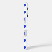 Coques Case-Mate iPhone Pois bleu royal (Verso / Droite)