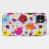 Coques Case-Mate iPhone Pois coloré (Dos (Horizontal))