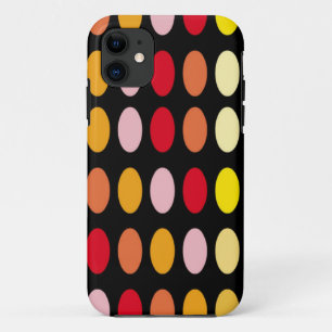 Coque iPhone 11 Pois colorés