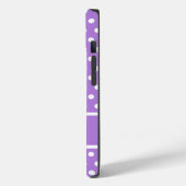 Coques Case-Mate iPhone Pois de lavande (Verso / Gauche)
