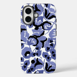 Coques iPhone 16 Pois de Senteur (Pervenche) Beaux-arts