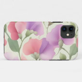 Coques Case-Mate iPhone Pois doux Charming Retro Pastel (Dos (Horizontal))