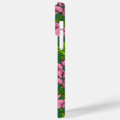 Coques Case-Mate iPhone Pois doux et bourdons, vert et rose (Verso / Gauche)