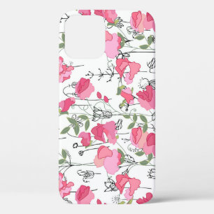 Case-Mate iPhone Case Pois doux : Texture Florale d'été.