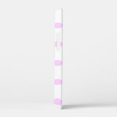 Coques Case-Mate iPhone pois et Coeurs 4 - Blanc - jolie fille (Verso / Droite)