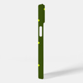Coques Case-Mate iPhone pois jaune gai (Verso / Droite)