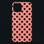 Coques Pour iPhone Pois noirs à la pêche<br><div class="desc">Pois noirs à la pêche</div>