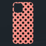 Coques Pour iPhone Pois noirs à la pêche<br><div class="desc">Pois noirs à la pêche</div>