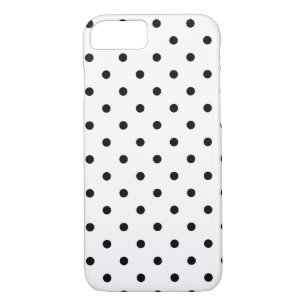 Etui iPhone Case-Mate Pois noirs et blancs