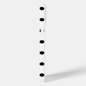 Coques Case-Mate iPhone Pois noirs et blancs, Daisy (Verso / Droite)