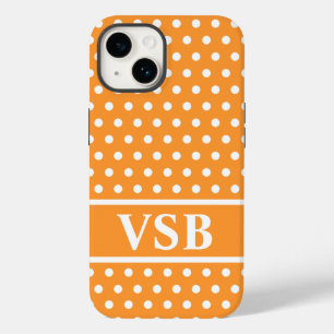 Coques Pour iPhone Pois orange