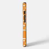 Coques Case-Mate iPhone Pois orange (Verso / Gauche)