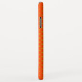 Coques Case-Mate iPhone Pois orange (Dos/Droite)