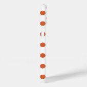 Coques Case-Mate iPhone Pois orange brûlés (Verso / Droite)