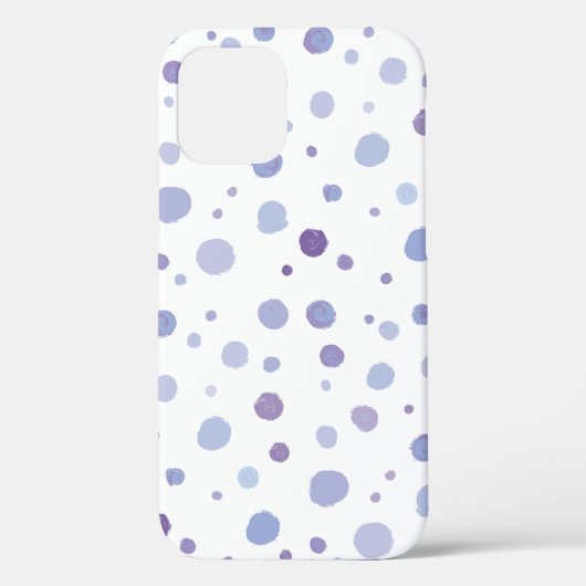 Coques Case-Mate iPhone pois peint à la main (Verso)