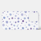 Coques Case-Mate iPhone pois peint à la main (Verso (horizontal))