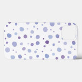 Coques Case-Mate iPhone pois peint à la main (Verso (horizontal))