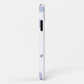 Coques Case-Mate iPhone pois peint à la main (Dos/Droite)