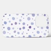 Coques Case-Mate iPhone pois peints à la main (Verso (horizontal))