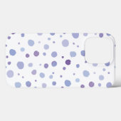 Coques Case-Mate iPhone pois peints à la main (Verso (horizontal))
